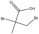 2,3-dibromo-2-methylpropanoic acid 구조식 이미지