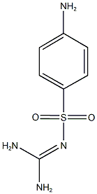 2-[(4-aminobenzene)sulfonyl]guanidine 구조식 이미지