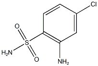 2-amino-4-chlorobenzene-1-sulfonamide 구조식 이미지