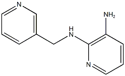 2-N-(pyridin-3-ylmethyl)pyridine-2,3-diamine Structure