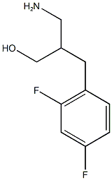 3-amino-2-[(2,4-difluorophenyl)methyl]propan-1-ol Structure