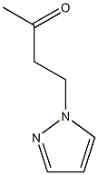 4-(1H-pyrazol-1-yl)butan-2-one 구조식 이미지