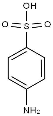 4-aminobenzene-1-sulfonic acid Structure