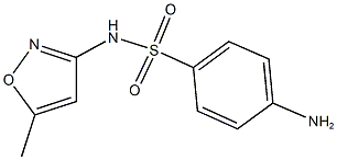 4-amino-N-(5-methyl-1,2-oxazol-3-yl)benzene-1-sulfonamide Structure