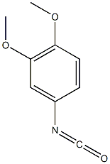 4-isocyanato-1,2-dimethoxybenzene Structure