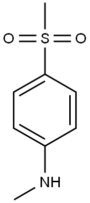 4-methanesulfonyl-N-methylaniline 구조식 이미지