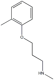 methyl[3-(2-methylphenoxy)propyl]amine 구조식 이미지