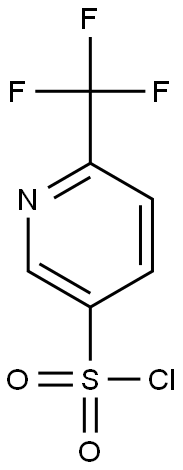 6-(trifluoromethyl)pyridine-3-sulfonyl chloride 구조식 이미지