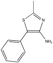 2-methyl-5-phenyl-1,3-thiazol-4-amine Structure