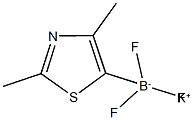 Potassium (2,4-dimethylthiazol-5-yl)trifluoroborate 구조식 이미지
