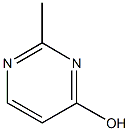 2-methylpyrimidin-4-ol Structure