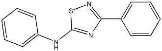 N,3-DIPHENYL-1,2,4-THIADIAZOL-5-AMINE Structure