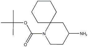 TERT-BUTYL 4-AMINO-1-AZASPIRO[5.5]UNDECANE-1-CARBOXYLATE Structure