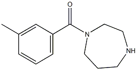 1-(3-METHYLBENZOYL)-1,4-DIAZEPANE 구조식 이미지