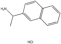 1-(2-NAPHTHYL)ETHANAMINE HYDROCHLORIDE Structure