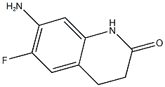 7-amino-6-fluoro-3,4-dihydroquinolin-2(1H)-one Structure