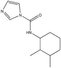 N-(2,3-dimethylcyclohexyl)-1H-imidazole-1-carboxamide 구조식 이미지