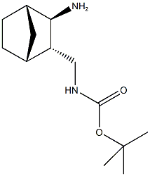 tert-butyl [(1R,2S,3R,4S)-3-aminobicyclo[2.2.1]hept-2-yl]methylcarbamate 구조식 이미지