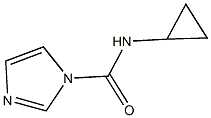 N-cyclopropyl-1H-imidazole-1-carboxamide Structure