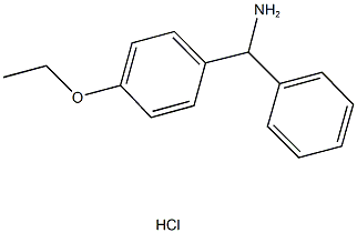 (4-ethoxyphenyl)(phenyl)methylamine hydrochloride 구조식 이미지