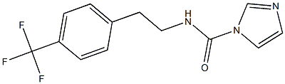 N-{2-[4-(trifluoromethyl)phenyl]ethyl}-1H-imidazole-1-carboxamide Structure