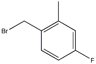 1-(bromomethyl)-4-fluoro-2-methylbenzene Structure