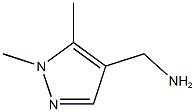 (1,5-dimethyl-1H-pyrazol-4-yl)methanamine 구조식 이미지