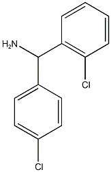 (2-chlorophenyl)(4-chlorophenyl)methanamine 구조식 이미지