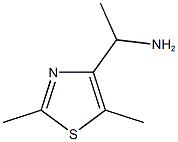 1-(2,5-dimethyl-1,3-thiazol-4-yl)ethanamine Structure