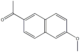 1-(6-methoxynaphthalen-2-yl)ethan-1-one 구조식 이미지