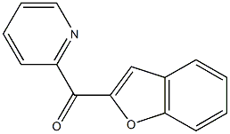 2-(1-benzofuran-2-ylcarbonyl)pyridine Structure