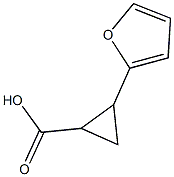 2-(furan-2-yl)cyclopropane-1-carboxylic acid 구조식 이미지