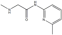 2-(methylamino)-N-(6-methylpyridin-2-yl)acetamide Structure