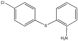 2-[(4-chlorophenyl)sulfanyl]aniline 구조식 이미지