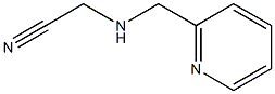 2-[(pyridin-2-ylmethyl)amino]acetonitrile Structure