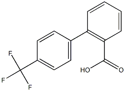 2-[4-(trifluoromethyl)phenyl]benzoic acid Structure