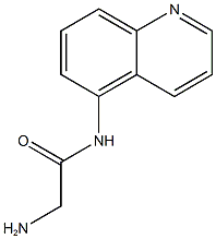 2-amino-N-quinolin-5-ylacetamide 구조식 이미지