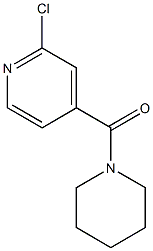2-chloro-4-(piperidin-1-ylcarbonyl)pyridine Structure