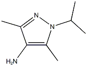 3,5-dimethyl-1-(propan-2-yl)-1H-pyrazol-4-amine Structure