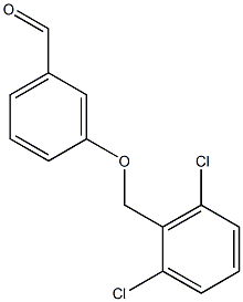 3-[(2,6-dichlorophenyl)methoxy]benzaldehyde 구조식 이미지