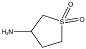 3-amino-1$l^{6}-thiolane-1,1-dione 구조식 이미지