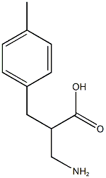 3-amino-2-[(4-methylphenyl)methyl]propanoic acid 구조식 이미지