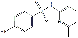 4-amino-N-(6-methylpyridin-2-yl)benzene-1-sulfonamide Structure