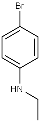 4-bromo-N-ethylaniline Structure