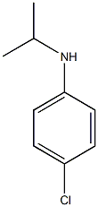 4-chloro-N-(propan-2-yl)aniline Structure