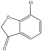 7-chloro-2,3-dihydro-1-benzofuran-3-one 구조식 이미지
