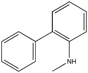 N-methyl-2-phenylaniline 구조식 이미지