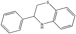 3-Phenyl-3,4-dihydro-2H-1,4-benzothiazine 구조식 이미지