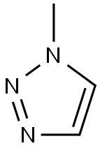 1-Methyl-1H-1,2,3-triazole 구조식 이미지