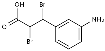 1239843-56-1 Benzenepropanoic acid,3-amino-α,β-dibromo-